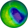 Antarctic Ozone 2009-10-16
